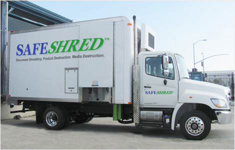 SafeShred Mobile Truck